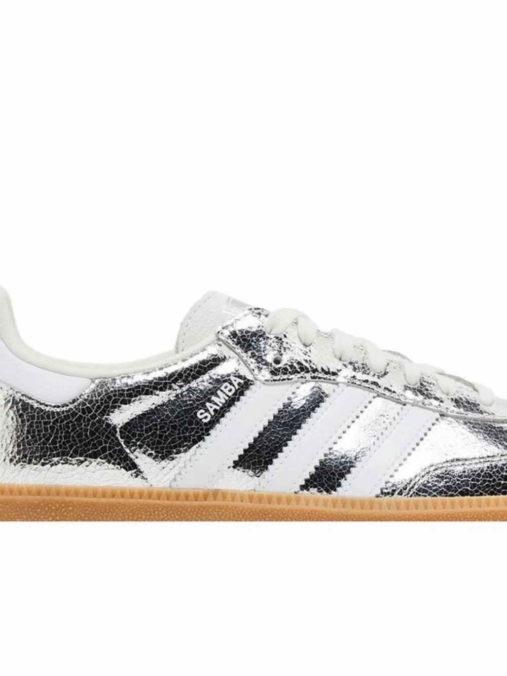 adidas  Metallic Silver Samba